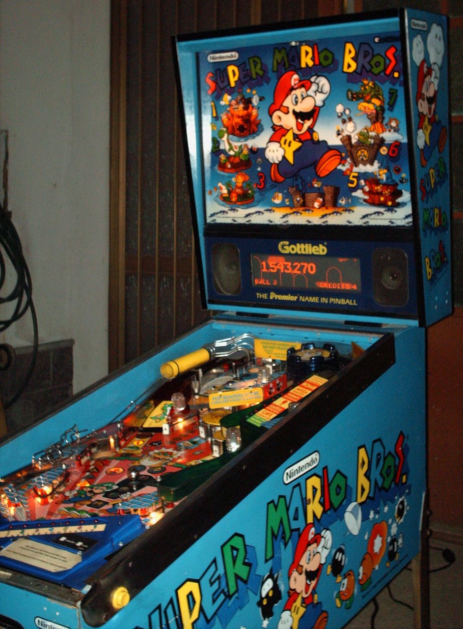 Mario Pinball Machine