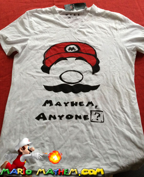 mariomayhem t-shirt front