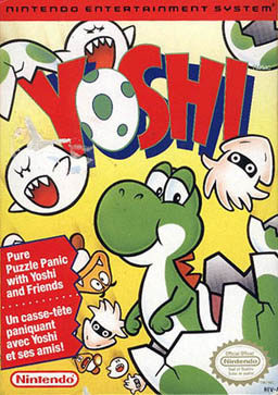 Yoshi nes game cover