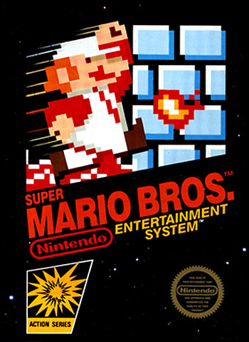 super mario bros box art