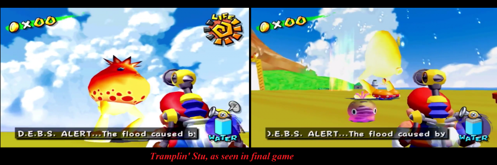 super mario sunshine tramplin stu