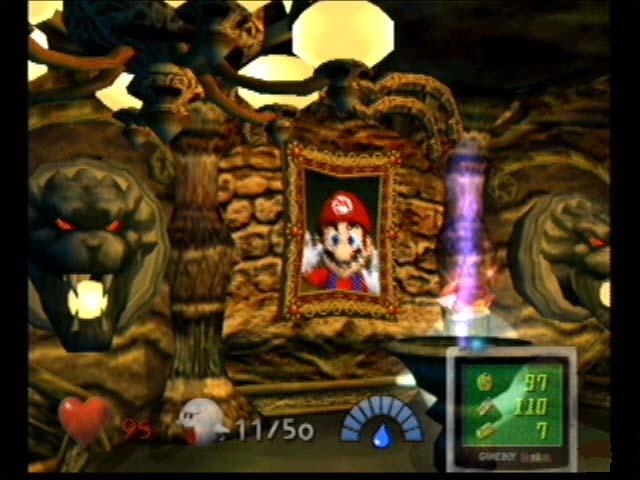luigi's mansion star wars reference Mario Painting