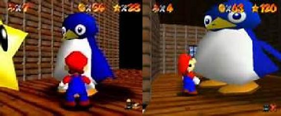 sm64 cool cool mountain fat penguin easter egg