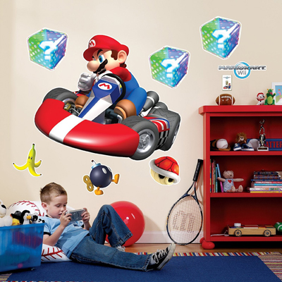 Mario Kart Wii Wall Stickers