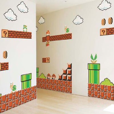Super Mario NES Wallstickers